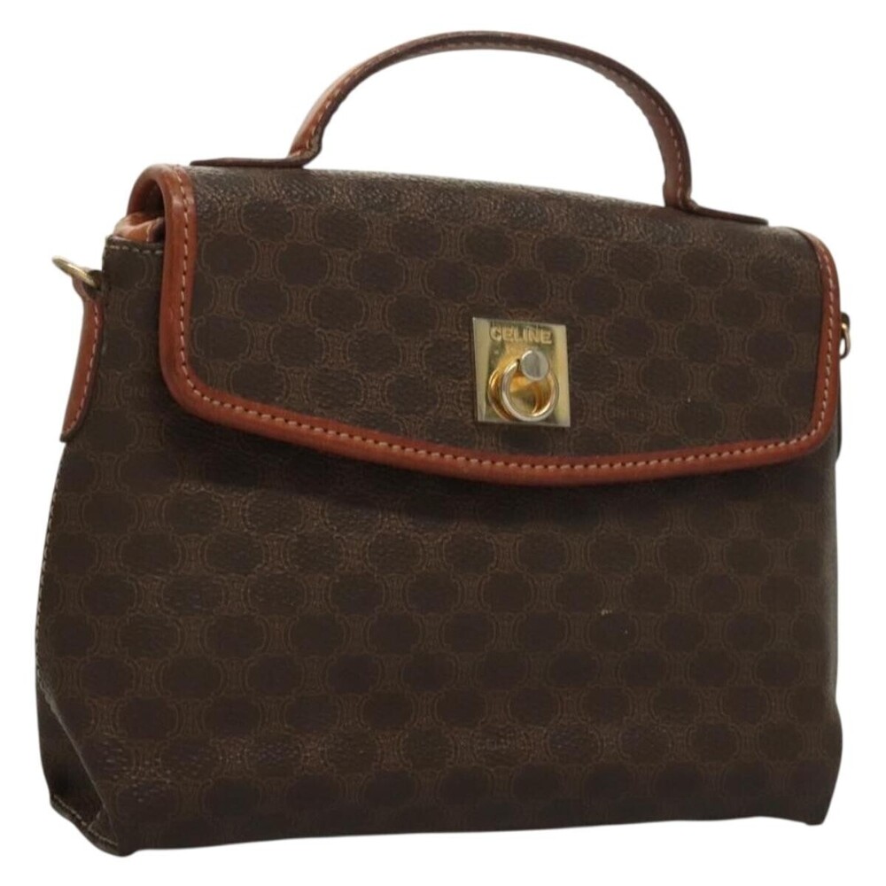 Celine Triomphe vintage Macadam canvas